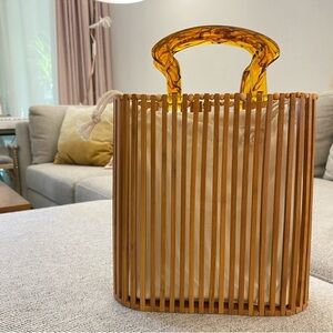 100% new- Bamboo arc bag, bamboo tote